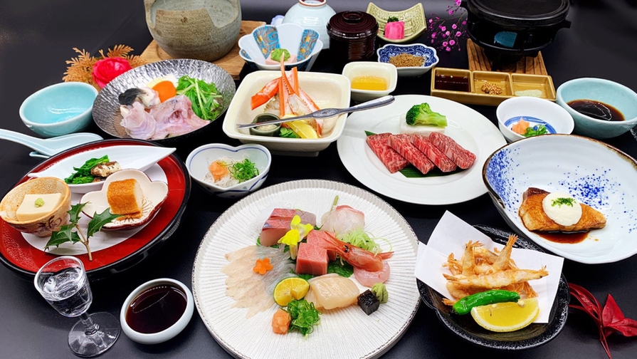 【最上位プラン】【贅沢な夕食】　特別会席宿泊プラン【お品書きは当日までございません】